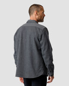Sierra Shirt Jacket-Charcoal-Regular-Back--Zac---L