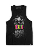 Skull Slush Tank-Black-Front