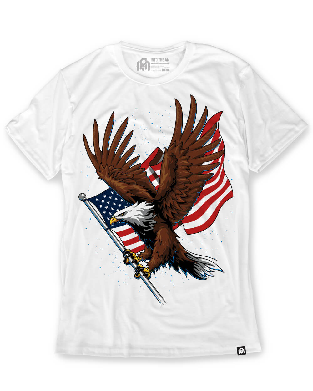 Soaring Honor Tee-White-Front