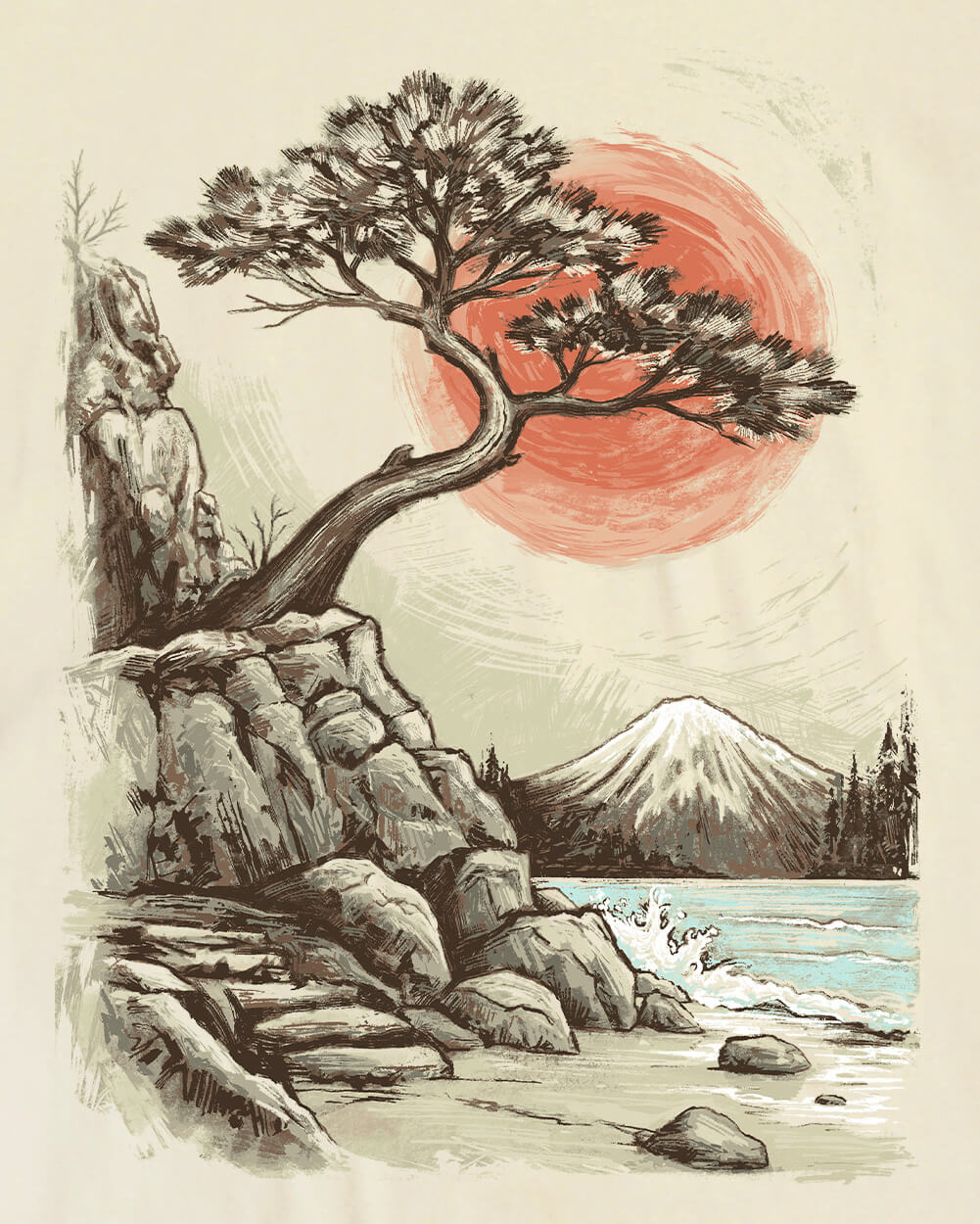 Solstice Shore Vintage Tee-Vintage Natural-Swatch--Chase---M