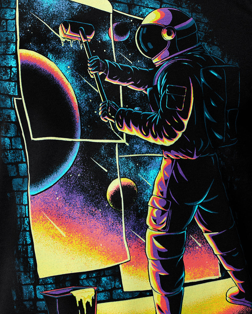 Stellar Streets Tee-Black-Regular-Detail--Nico---L