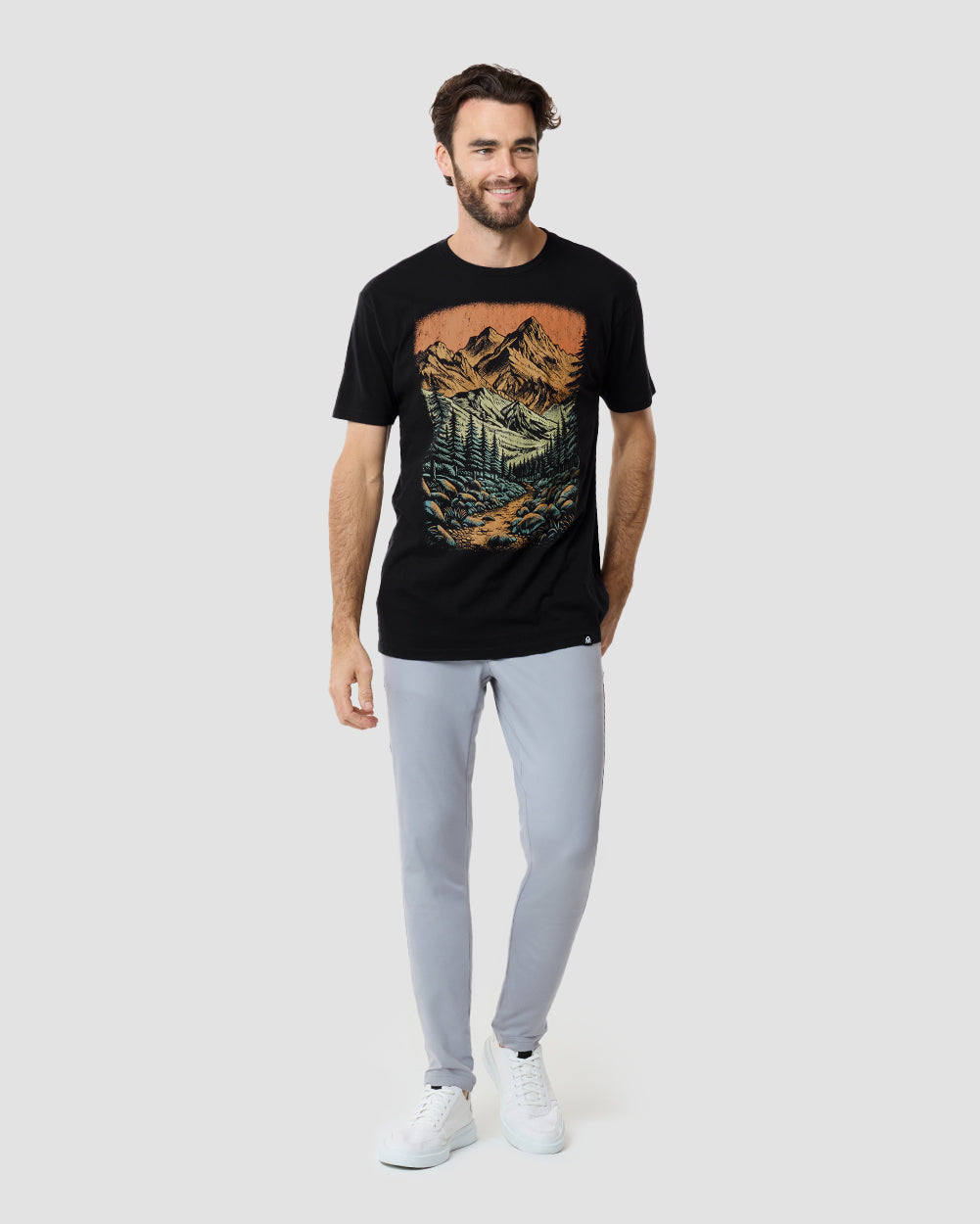 Summit Trail Vintage Tee-Black-Regular-Full--Clayton---M