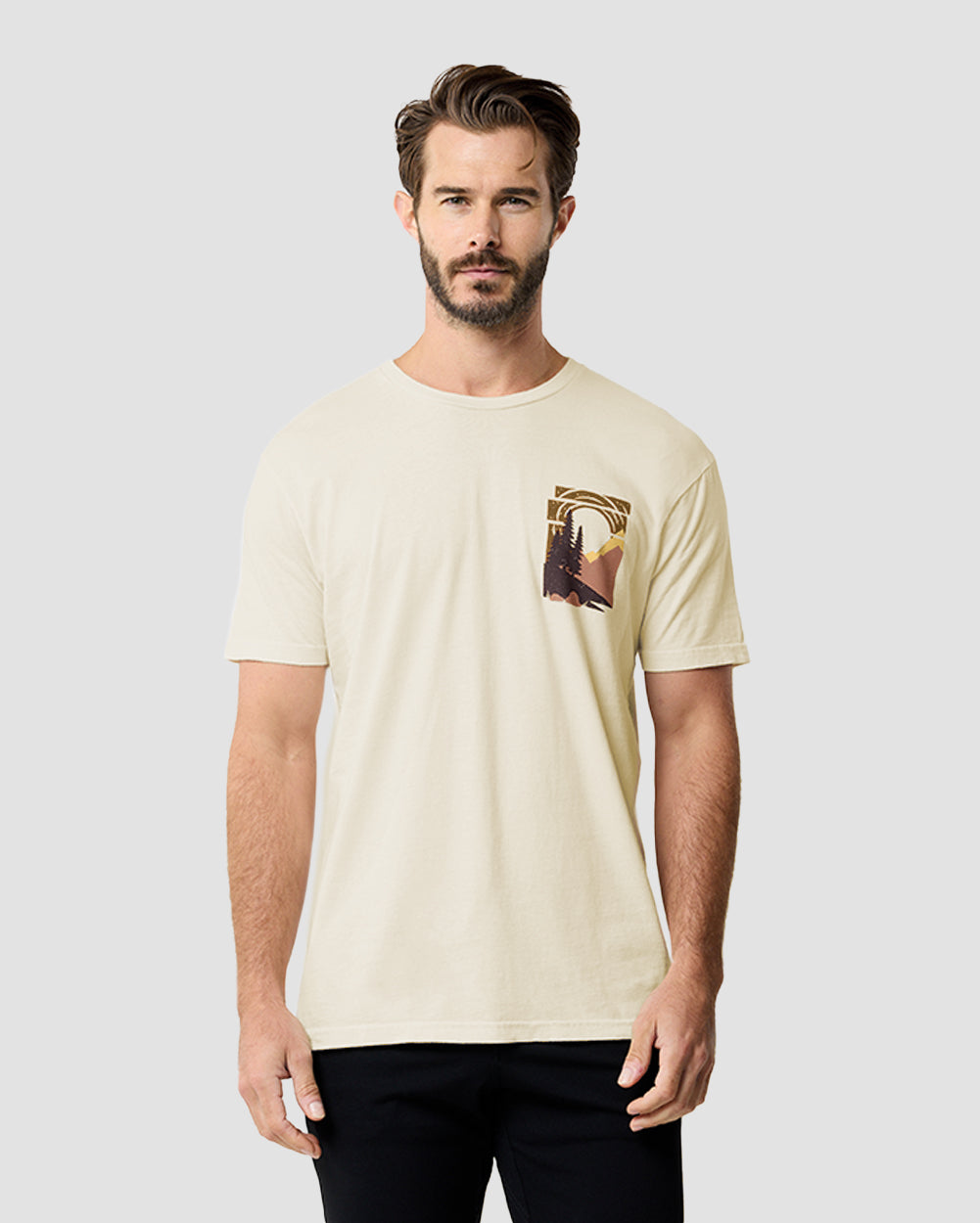 Sunset Pines Vintage Tee-Vintage Natural-Regular-Front--Alex---M