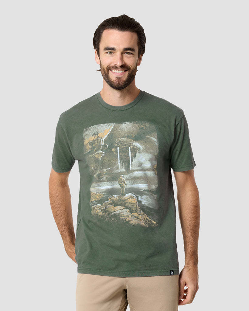 Suspended Shores Vintage Tee-Vintage Royal Pine-Regular-Front--Clayton---M