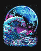 Tidal Surge Glow-in-the-Dark Tee-Black-Swatch--Model---L