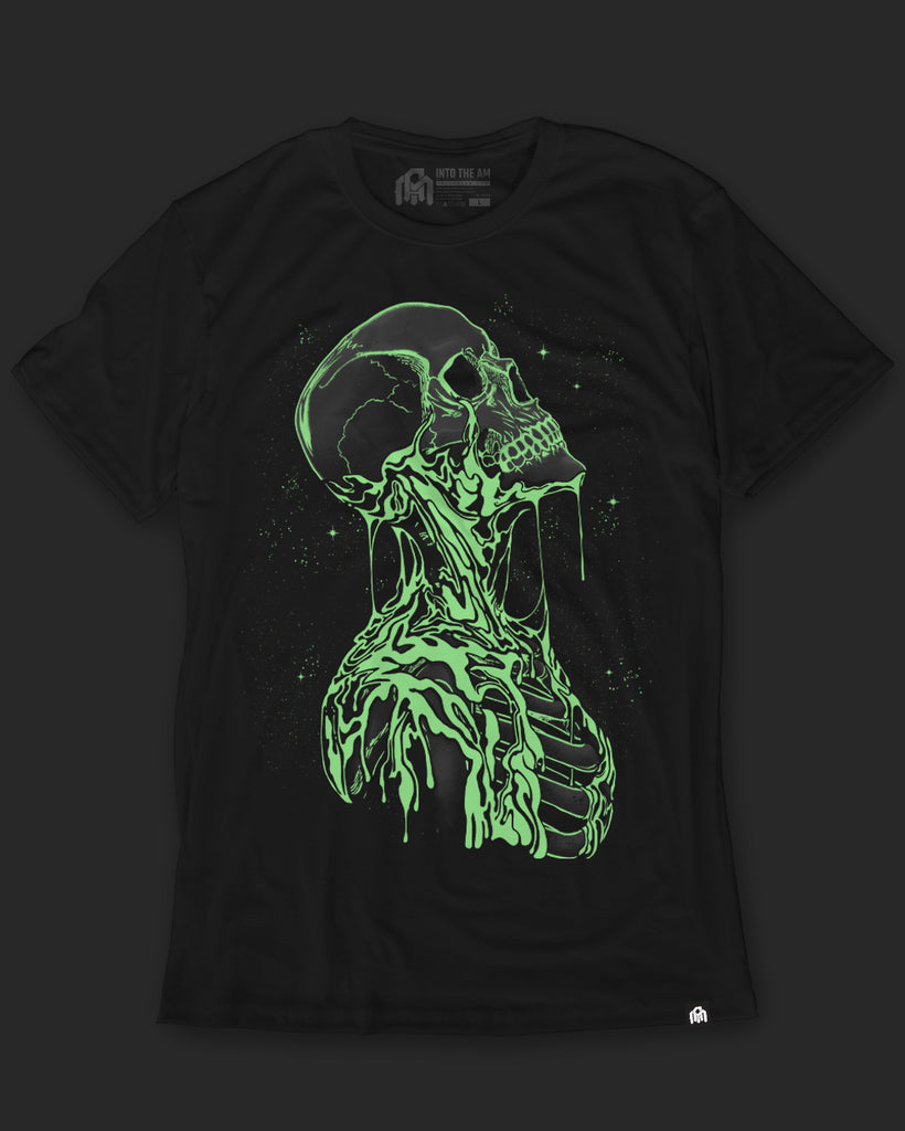 Toxic Dread Glow-in-the-Dark Tee-Black-Regular-Glow--Model---L