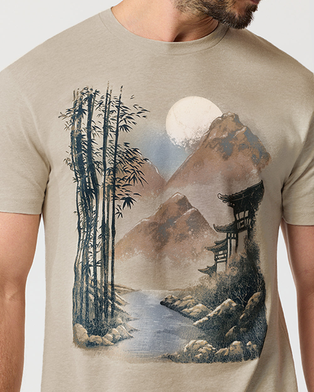 Tranquil Waters Tee-Cream-Regular-Detail--Alex---M