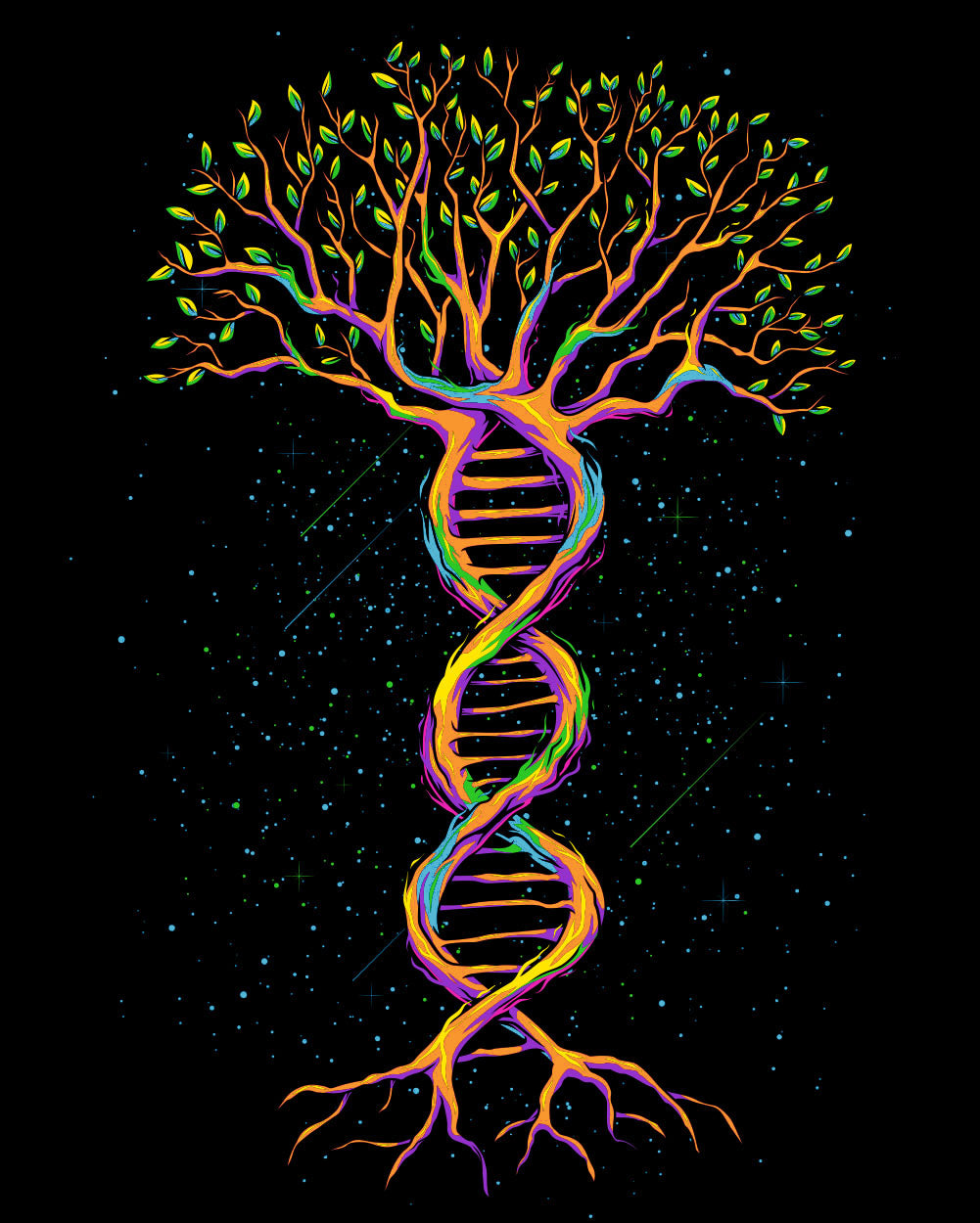 Tree of Life Tee-Black-Regular-Swatch--Tom---M