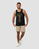 Tree of Life Tank-Regular-Black-Full--Nico---L