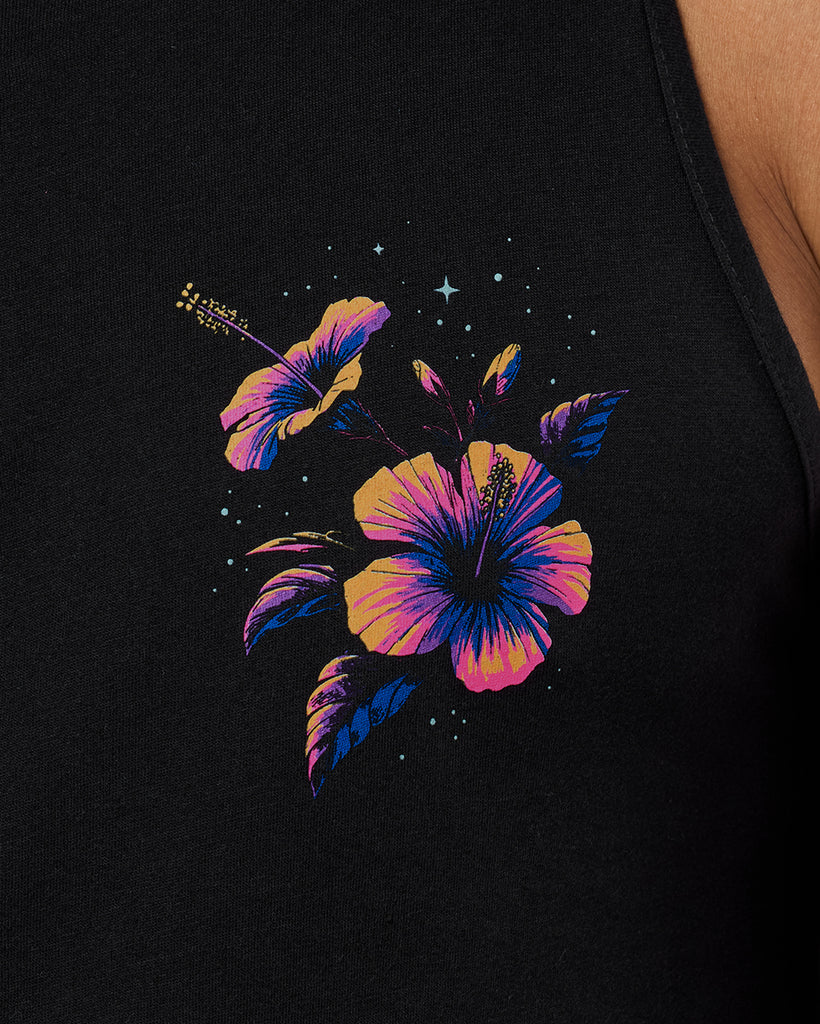 Tropic Night Tank-Black-Regular-Detail2--Nico---L
