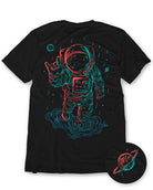 Universal Love II Glow-in-the-Dark Tee-Black-Regular-Mock--Model---L