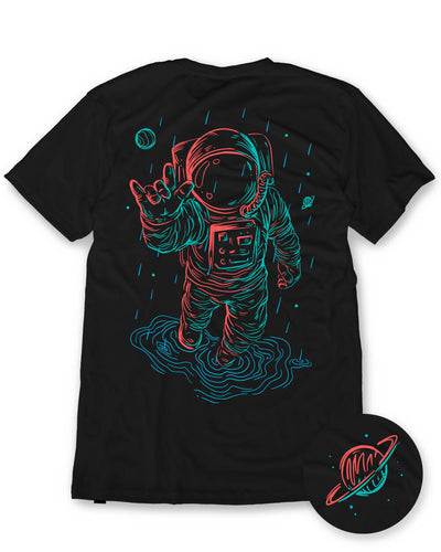 Universal Love II Glow-in-the-Dark Tee-Black-Regular-Mock--Model---L