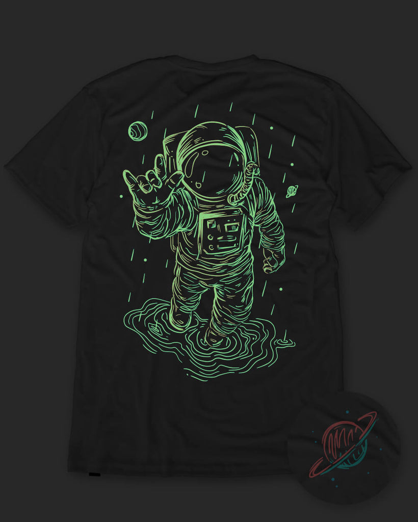 Universal Love II Glow-in-the-Dark Tee-Black-Regular-Glow--Model---L