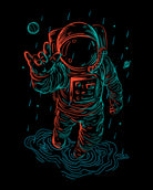 Universal Love II Glow-in-the-Dark Tee-Black-Regular-Swatch--Model---L
