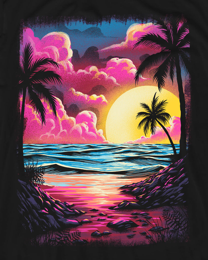 Vibrant Bay Tee-Black-Regular-Swatch--Nico---L