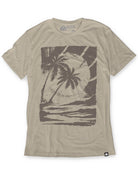 Warm Tides Tee-Heather Tan-Regular-Mock--Model---M