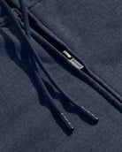 Zip-Up Hoodie - Non-Branded-Navy-Detail2