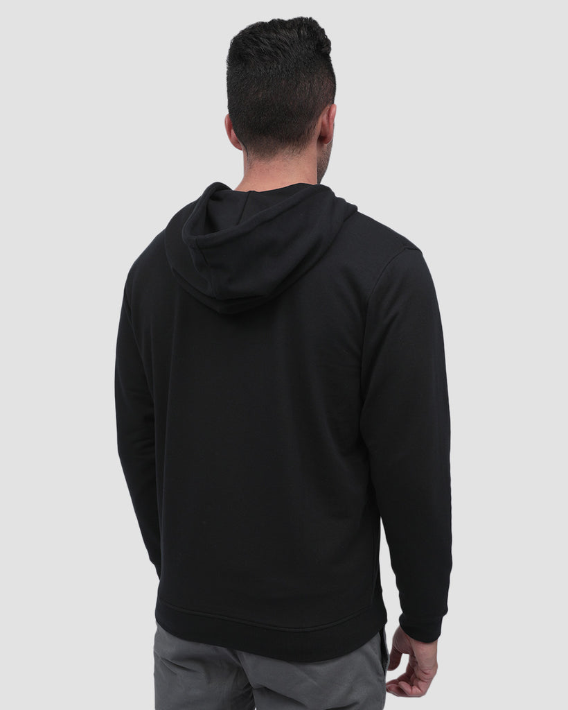 Zip-Up Hoodie - Non-Branded-Black-Back--Zach---L