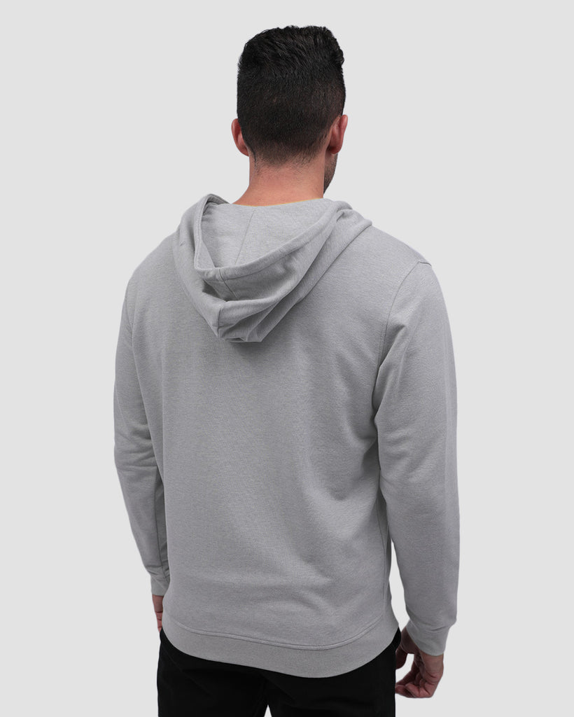 Zip-Up Hoodie - Non-Branded-Grey-Back--Zach---L