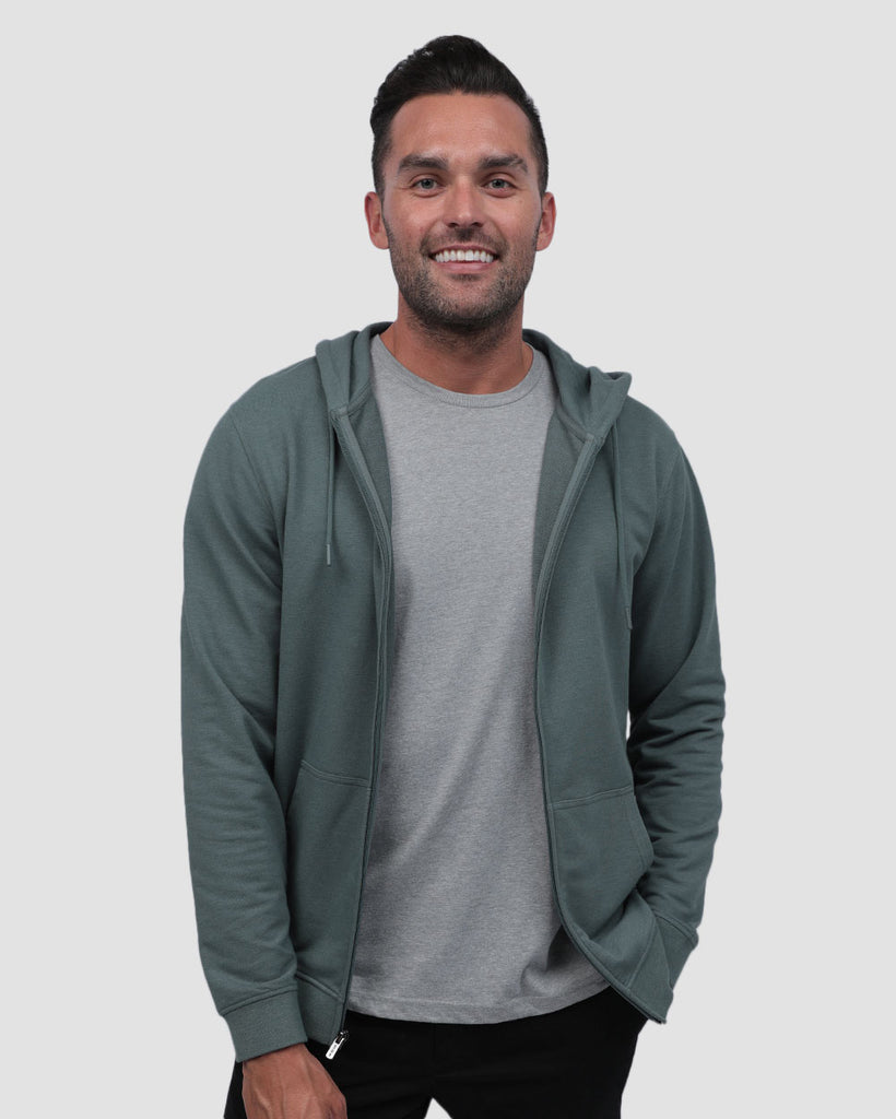 Zip-Up Hoodie - Non-Branded-Indigo-Front2--Zach---L