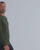 Long Sleeve Tee - Non-Branded-Midnight Olive-video