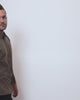 Long Sleeve Button Up-Brown-Video--Zach---L
