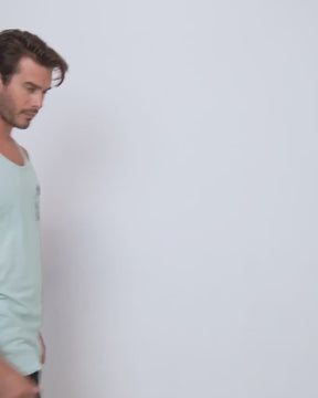 Beach Bungalow Tank-Light Blue-allskus