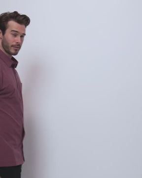 Button Up - Non-Branded-Maroon-video