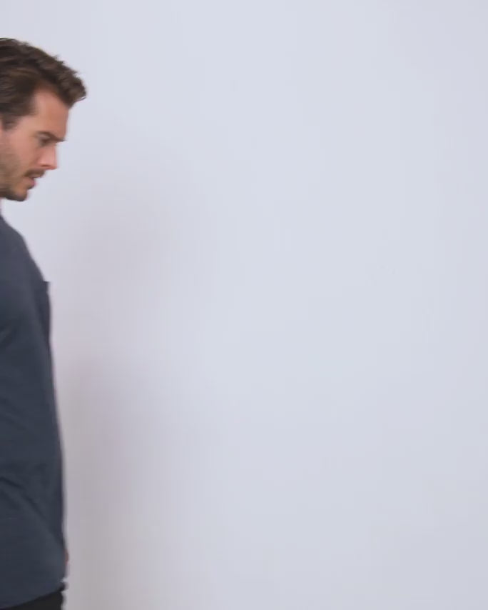 Pocket Tee-Navy-video