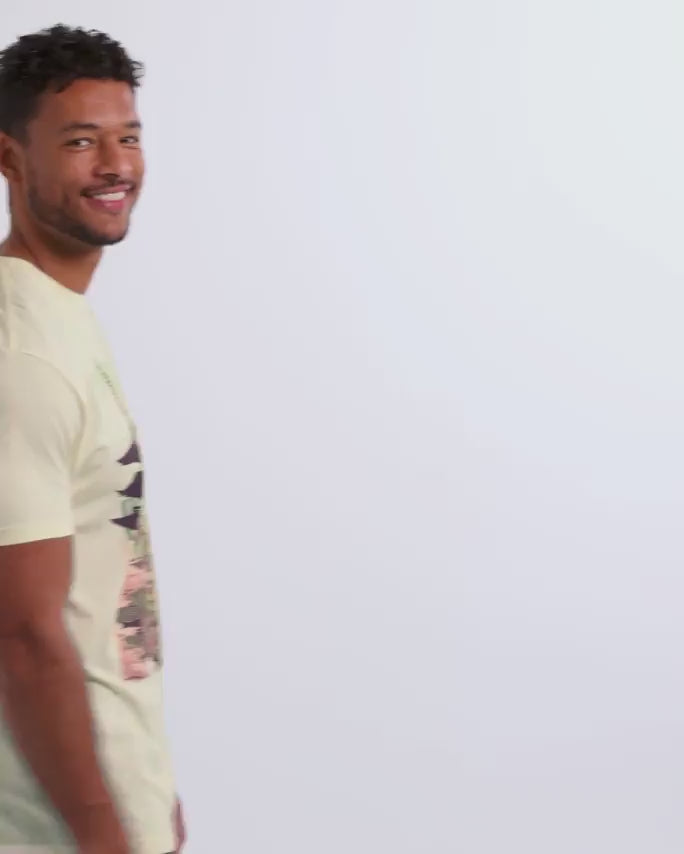Urban Blossom Vintage Tee-Vintage Natural-allskus
