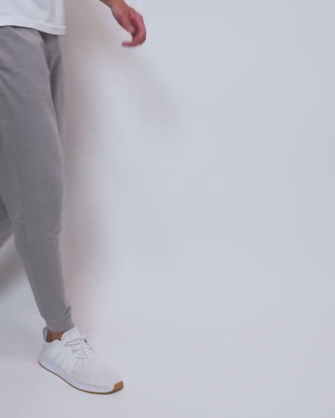 Fleece Joggers - Non-Branded-Grey-Video--Zach---L