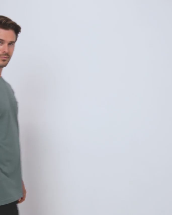 Pocket Tee-Indigo-video