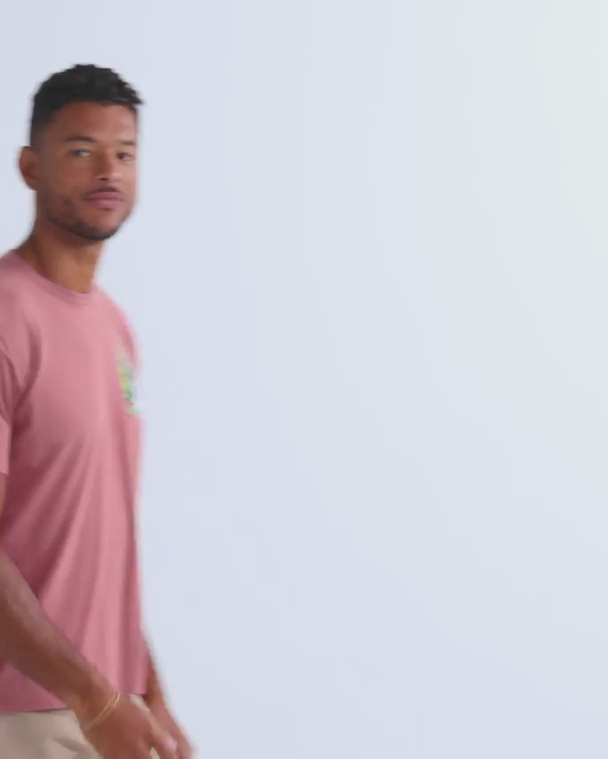 Barrel Falls Tee-Heather Mauve-allskus