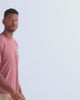 Barrel Falls Tee-Heather Mauve-allskus