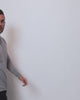 Long Sleeve Henley Tee - Non-Branded-Grey-Video