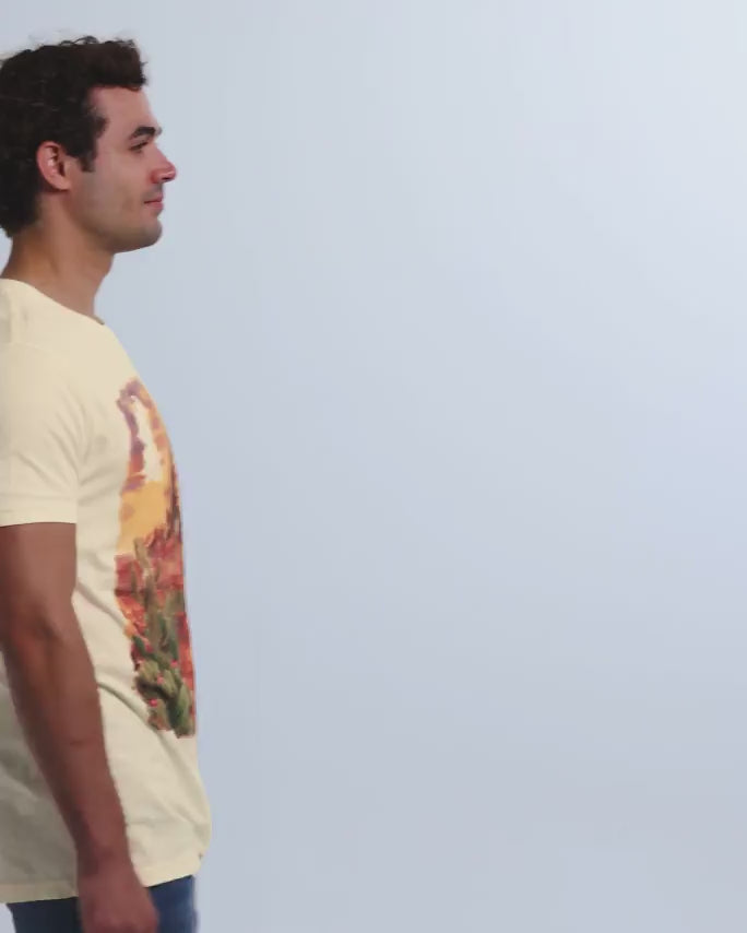 Cactus Trail Vintage Tee-Vintage Natural-Video--Model---L