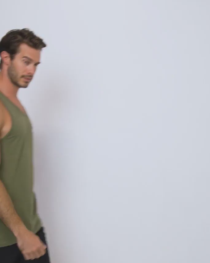 Tank - Branded-Olive Green-video