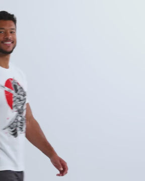 Galactic Warrior Tee-White-allskus