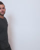 Long Sleeve Active Tee - Branded-Charcoal-Video--Zach---L