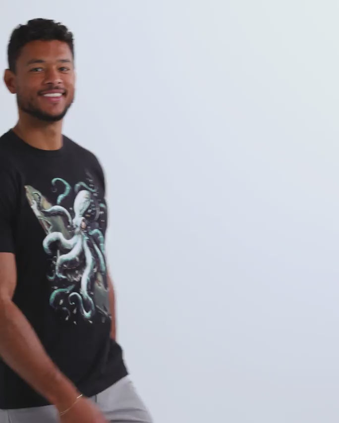 Ocean Menace Tee-Black-allskus