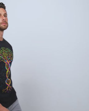 Tree of Life Tee-Black-Regular-Video