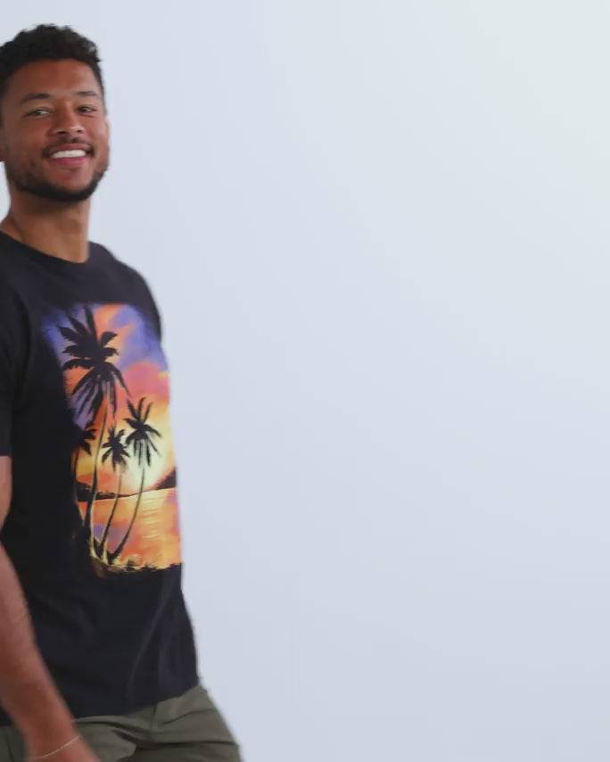 Amber Coast Vintage Tee-Vintage Black-allskus