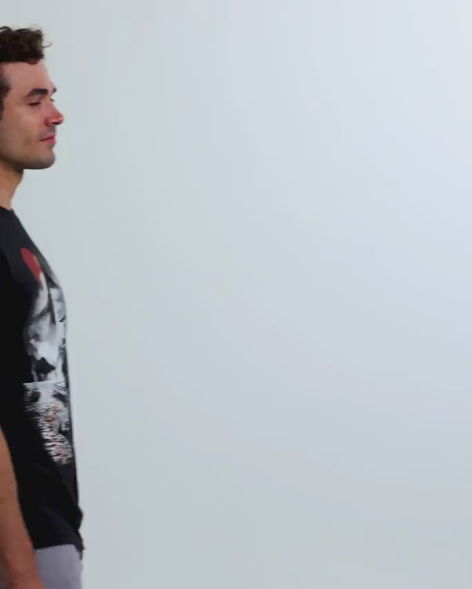 Misty Bay Tee-Black-allskus