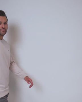 Crewneck Sweatshirt - Non-Branded-Beige-Video--Zach---L
