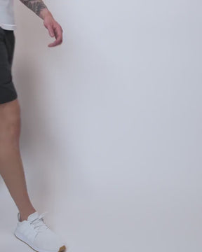 Essential Comfort Shorts-Charcoal-video