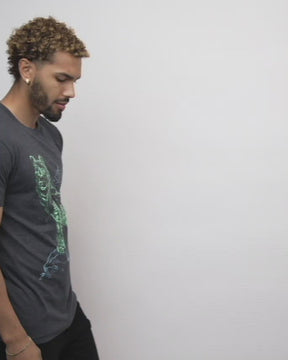 Feral Forest Tee-Charcoal-allskus