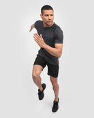 Essential Athletic Tee-Charcoal-Dynamic--Tristyn---M-Regular