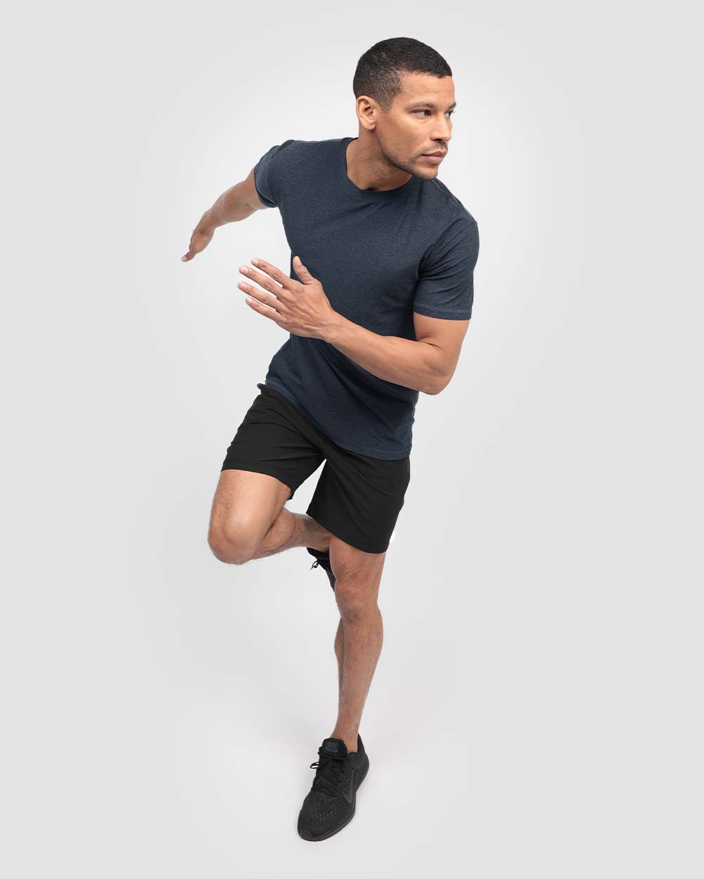 Essential Athletic Tee-Navy-Dynamic--Tristyn---M-Regular