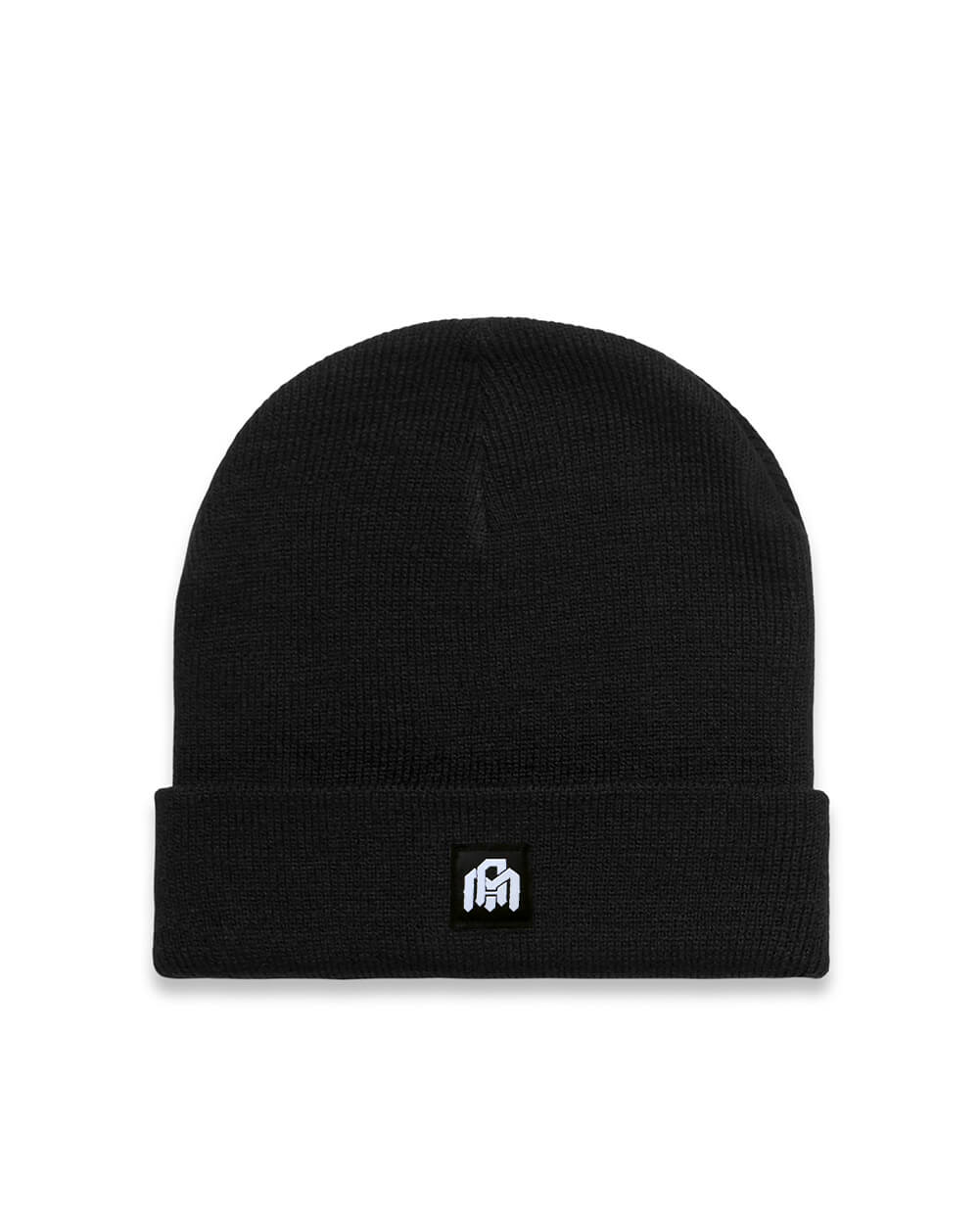 Basic AM Beanie-Black-Front