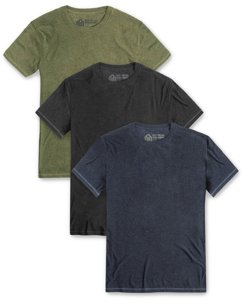 Overcast Essential Athletic Tee 3 Pack-Front